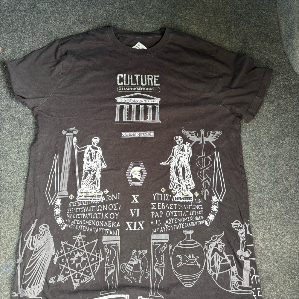 Graphic Men's Black T-Shirt